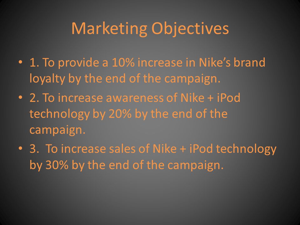 anchor Pinion lung Media Plan Nike + Ipod. - ppt video online download