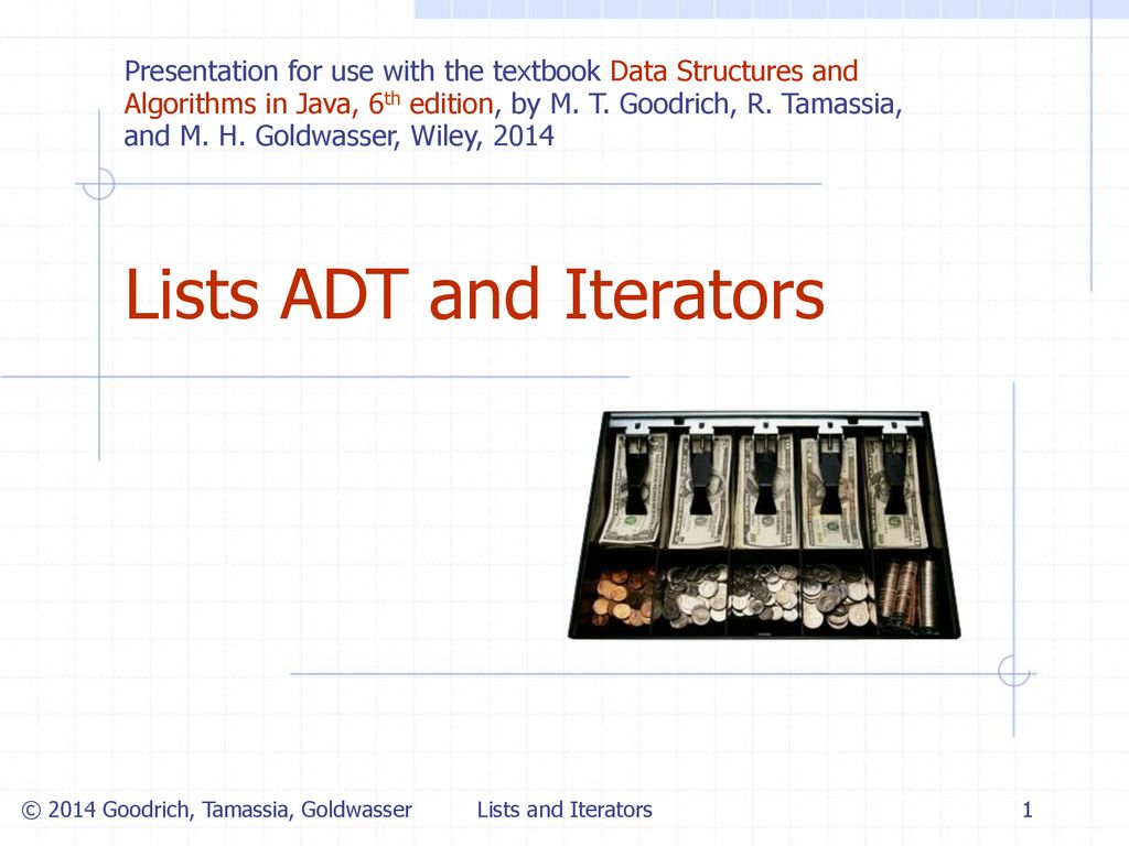 Lists ADT and Iterators