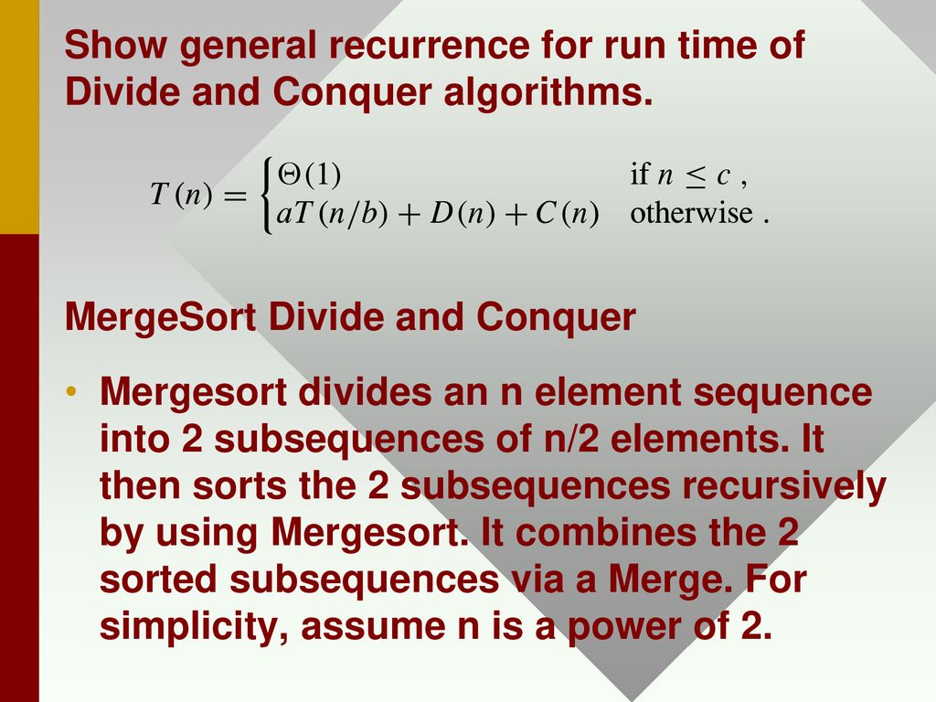 CS200: Algorithms Analysis - ppt download