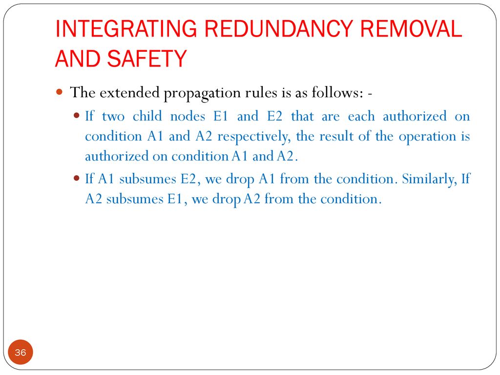 Redundancy And Information Leakage In Fine-Grained Access Control - ppt ...