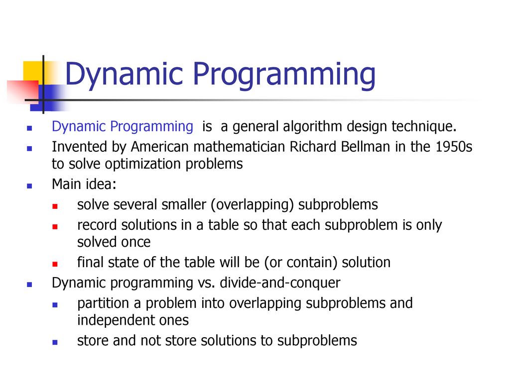 Dynamic Programming. - ppt download