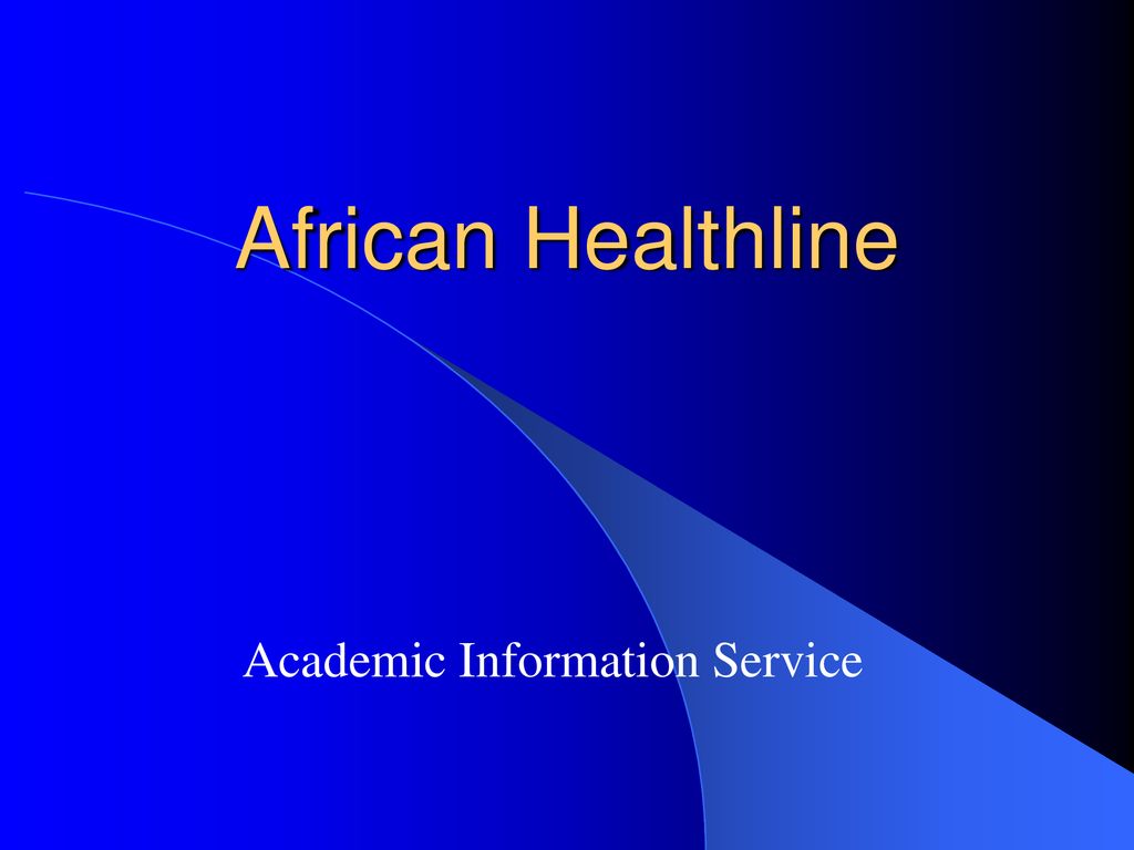 Academic Information Service