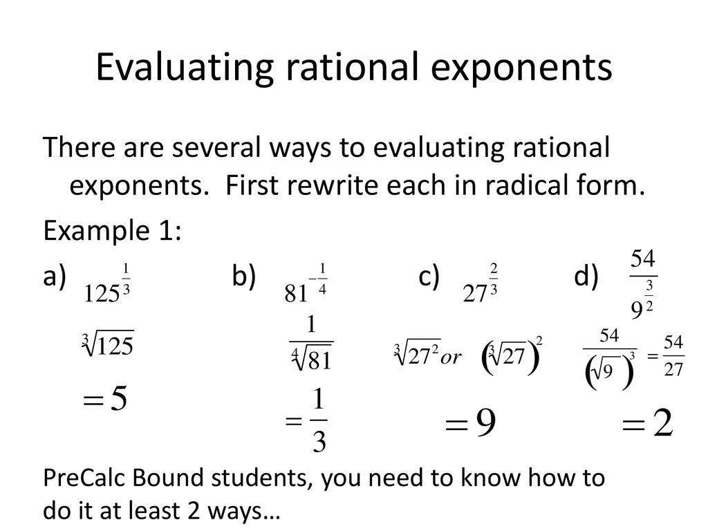 Warm-up: Simplify (x21 – 21) ÷ (x – 21) ppt download In Simplifying Rational Exponents Worksheet