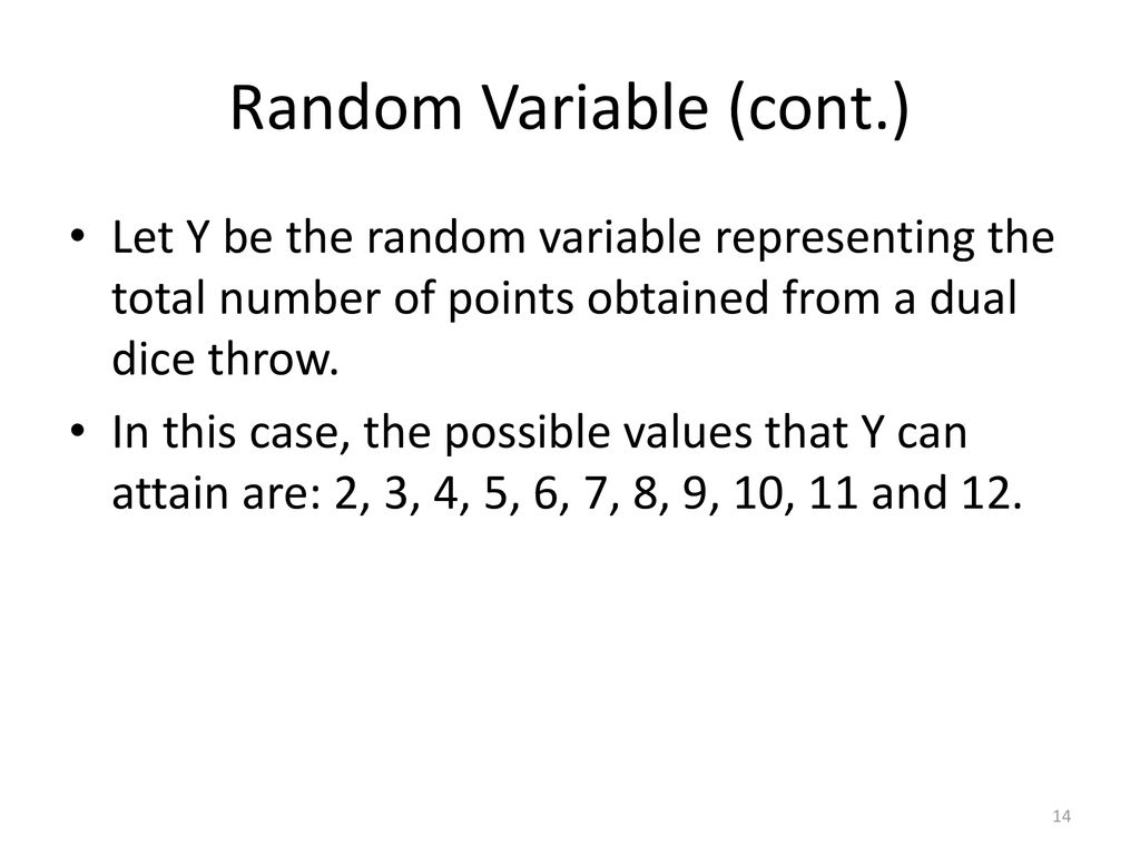 ECO173: Applied Statistics II Introductory Concepts & Random Variables ...