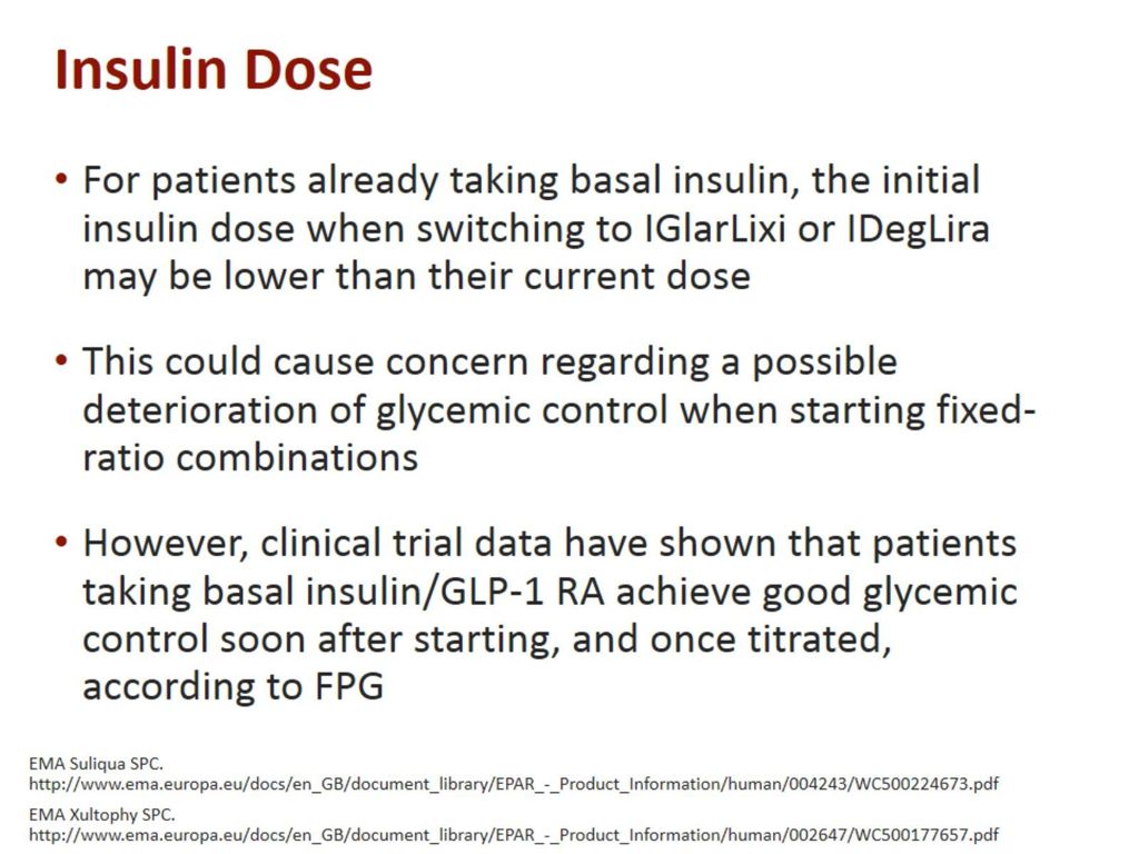 Novel Insulin/GLP-1 Combinations: Of Interest to the Primary Care ...