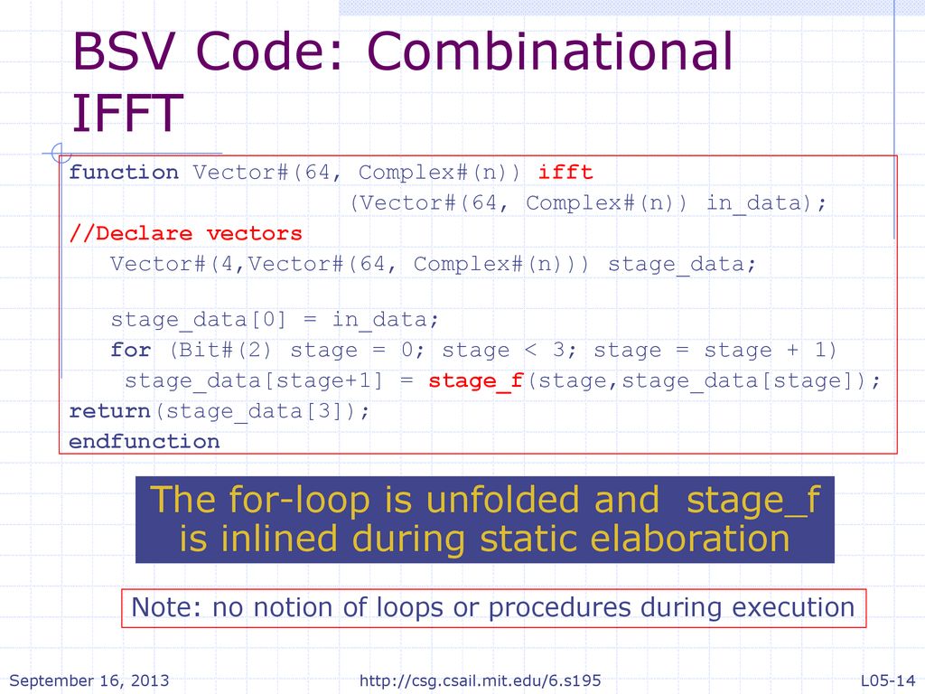 FFT: An example of complex combinational circuits - ppt download