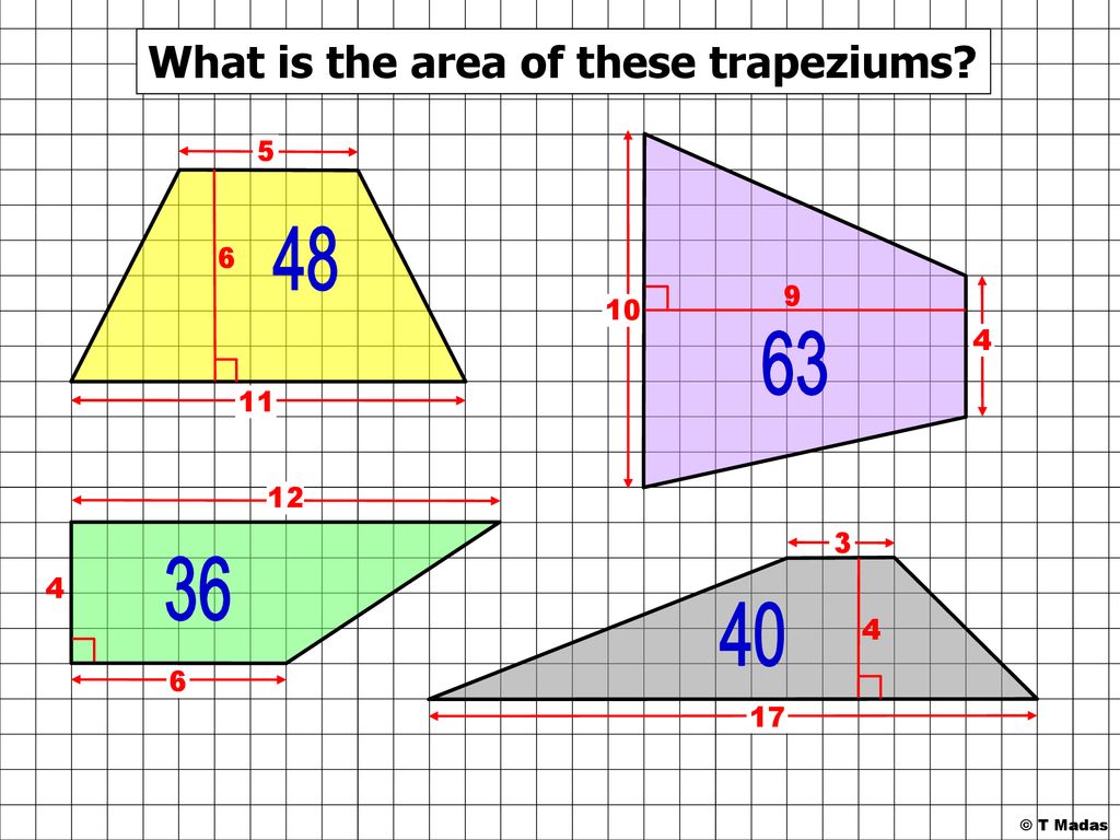 Areas on a Grid © T Madas. - ppt download