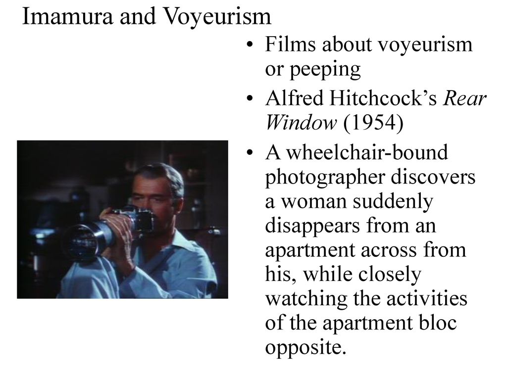 Voyeurism and His Visual Style pic
