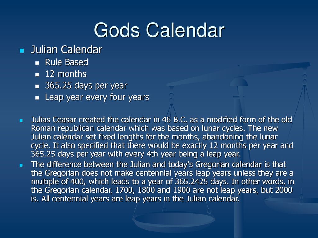 Seven Sabbaths Part 1 Gods Calendar. - ppt download