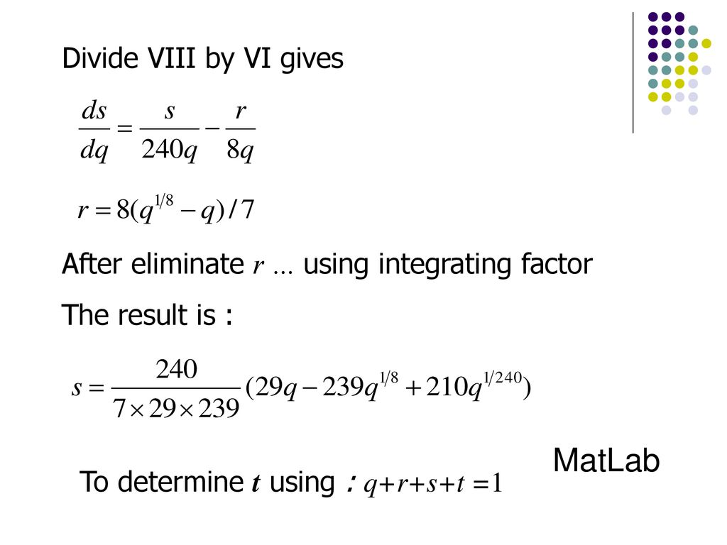 Ordinary Differential Equations - ppt download