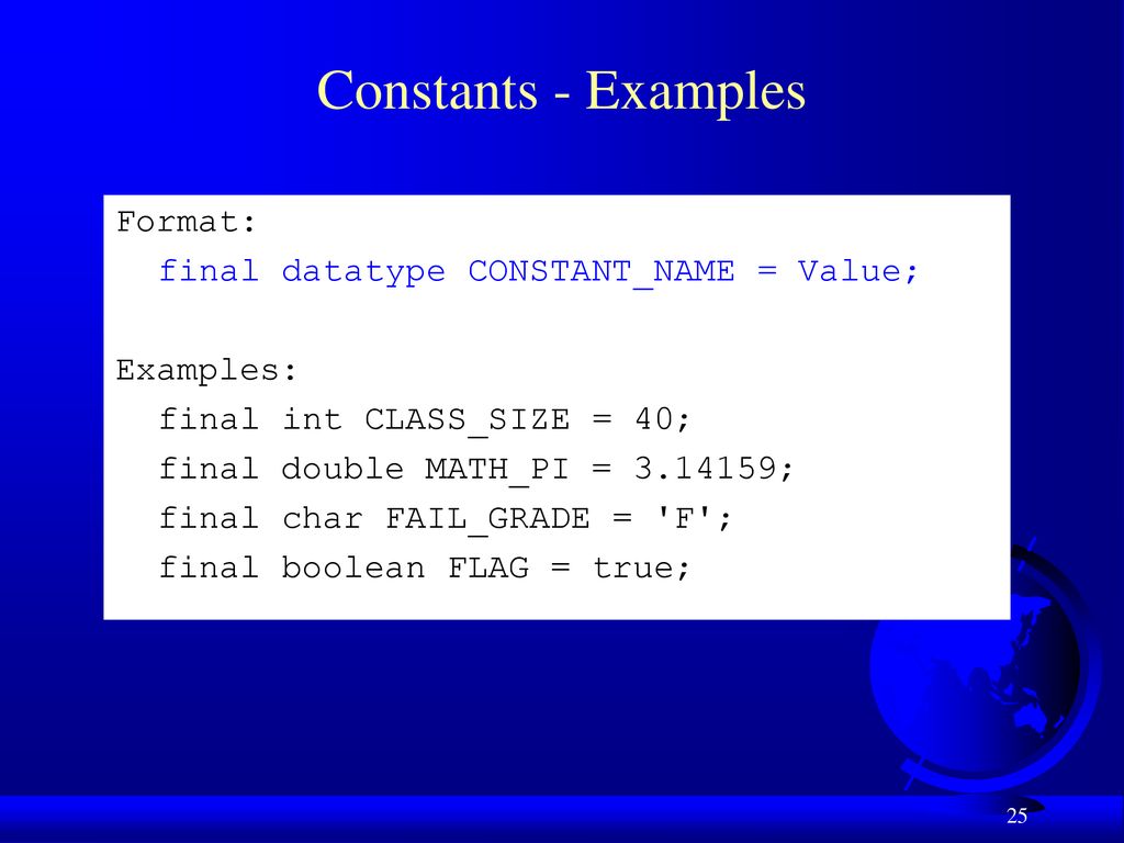 Chapter 2 Elementary Programming - ppt download