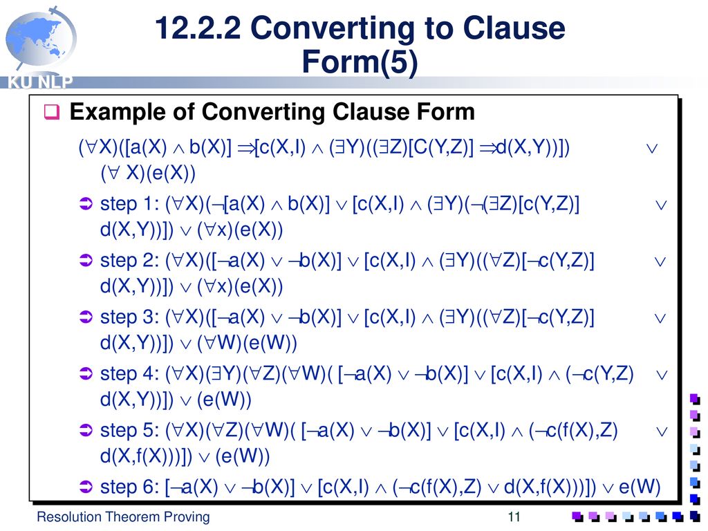 Resolution Theorem Proving Ppt Download