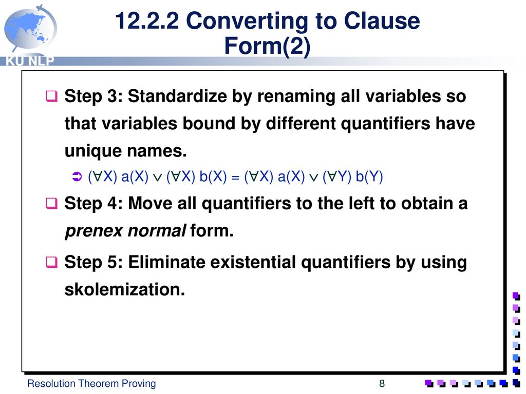 Resolution Theorem Proving Ppt Download
