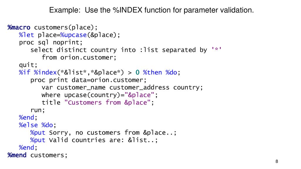3 parameter validation ppt download