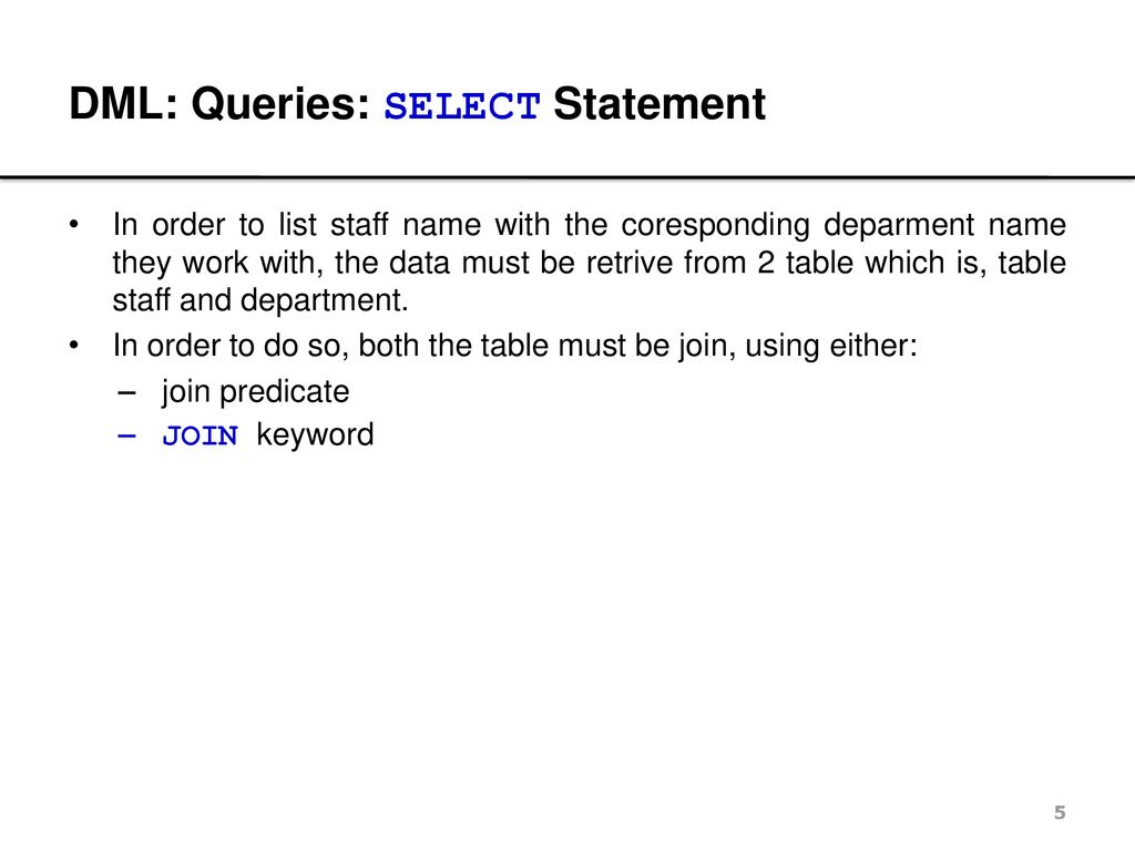 ITS232 Introduction To Database Management Systems - ppt download