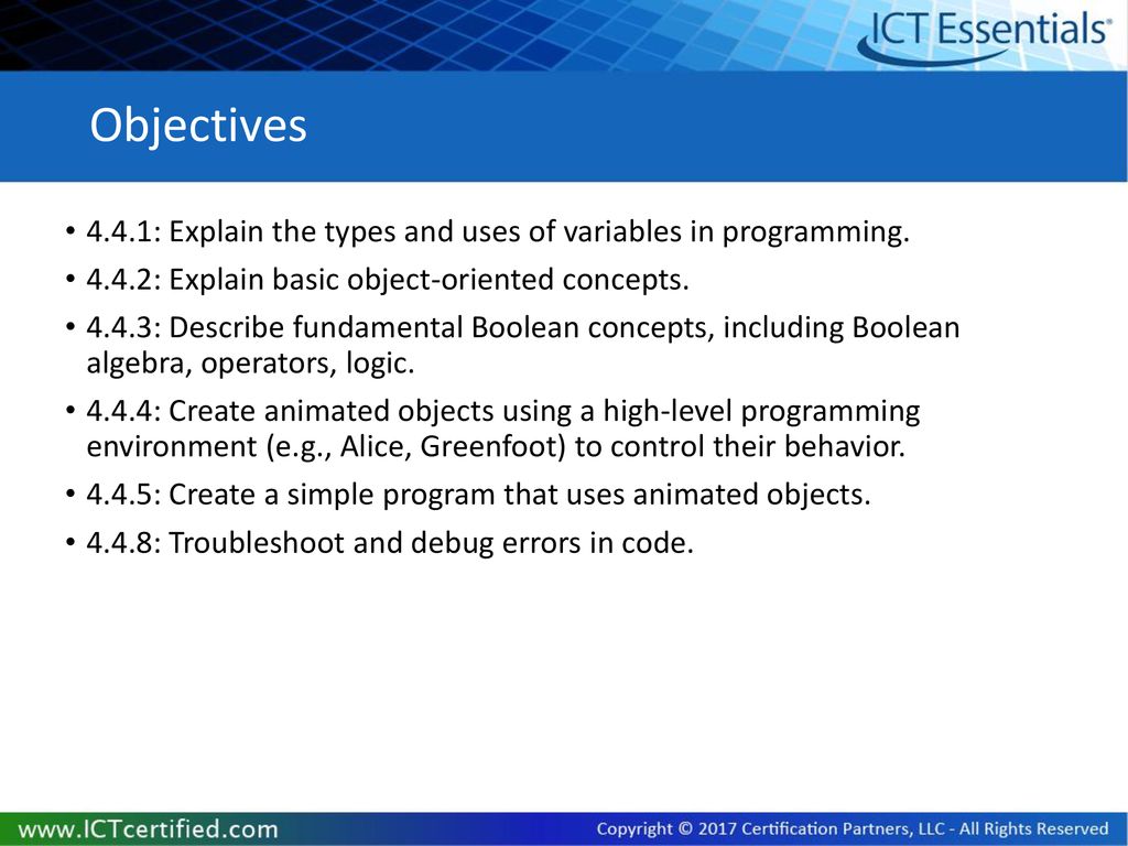 Ict programming lesson 4 ppt download