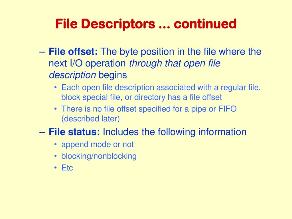 Advanced UNIX progamming ppt download