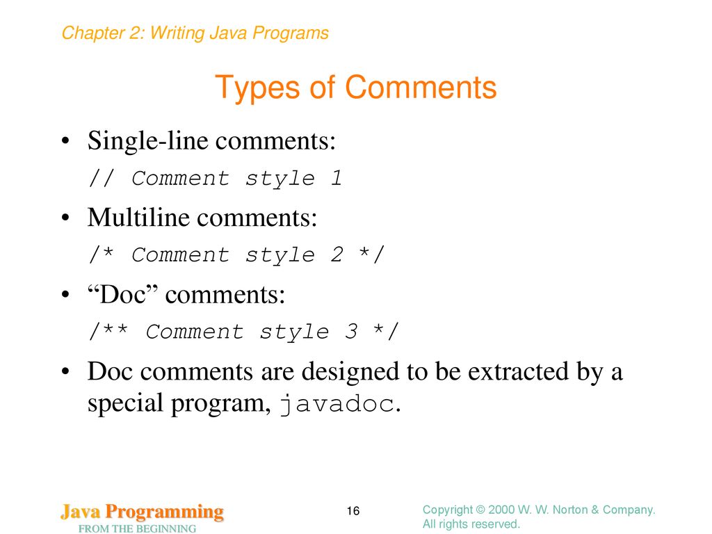 Writing Java Programs Chapter 2 - ppt download