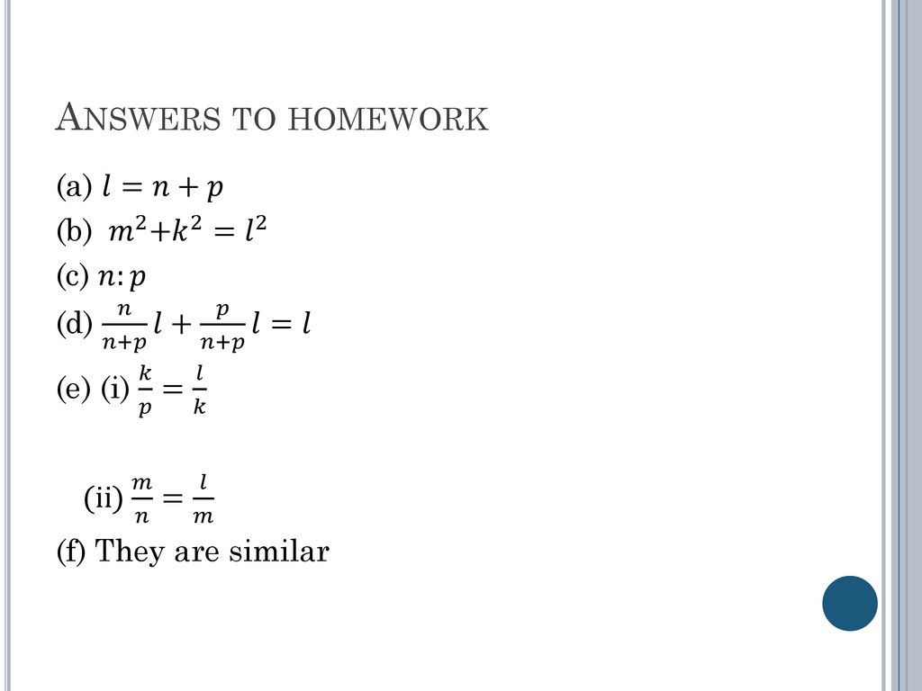 Day Proof Of Similarity Using Pythagorean Theorem Ppt Download