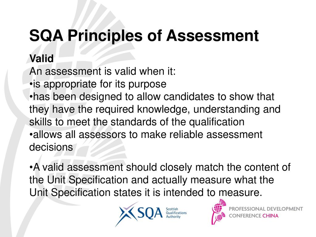 sqa coursework for external assessment