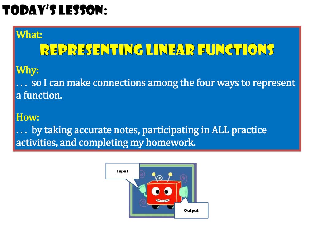 representing-linear-functions-ppt-download