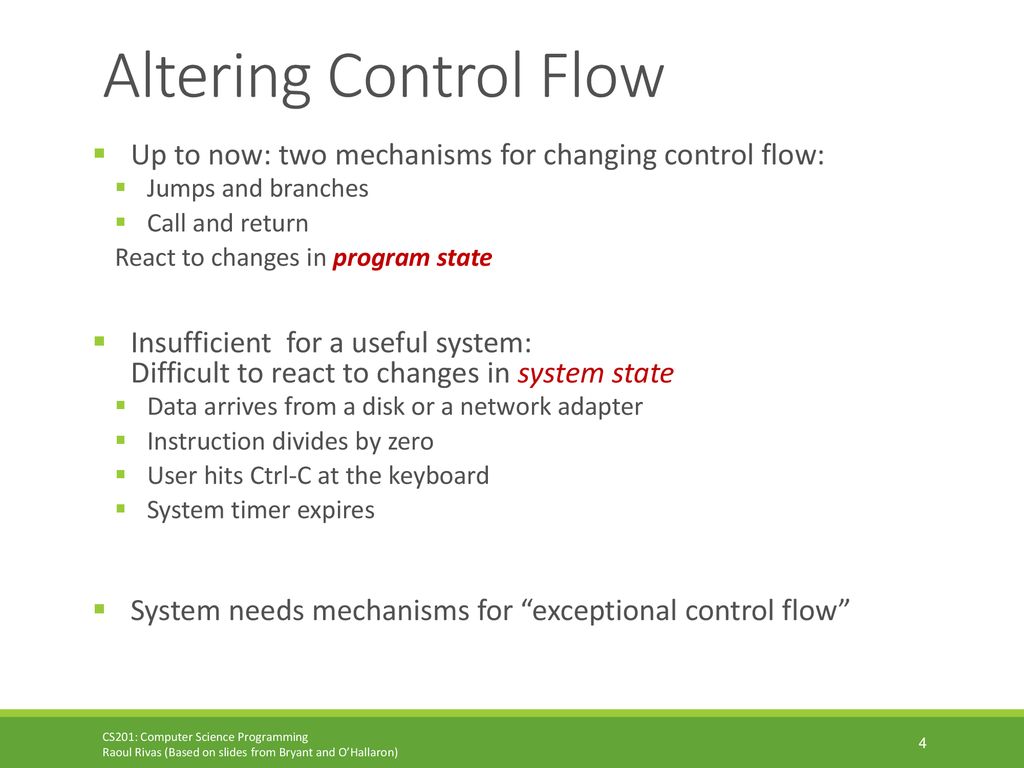 Cs201 lecture 17 exceptions ppt download