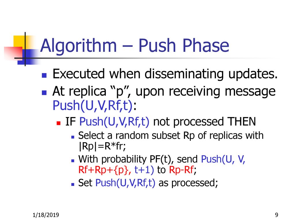 Updates in Highly Unreliable, Replicated Peer-to-Peer Systems - ppt ...