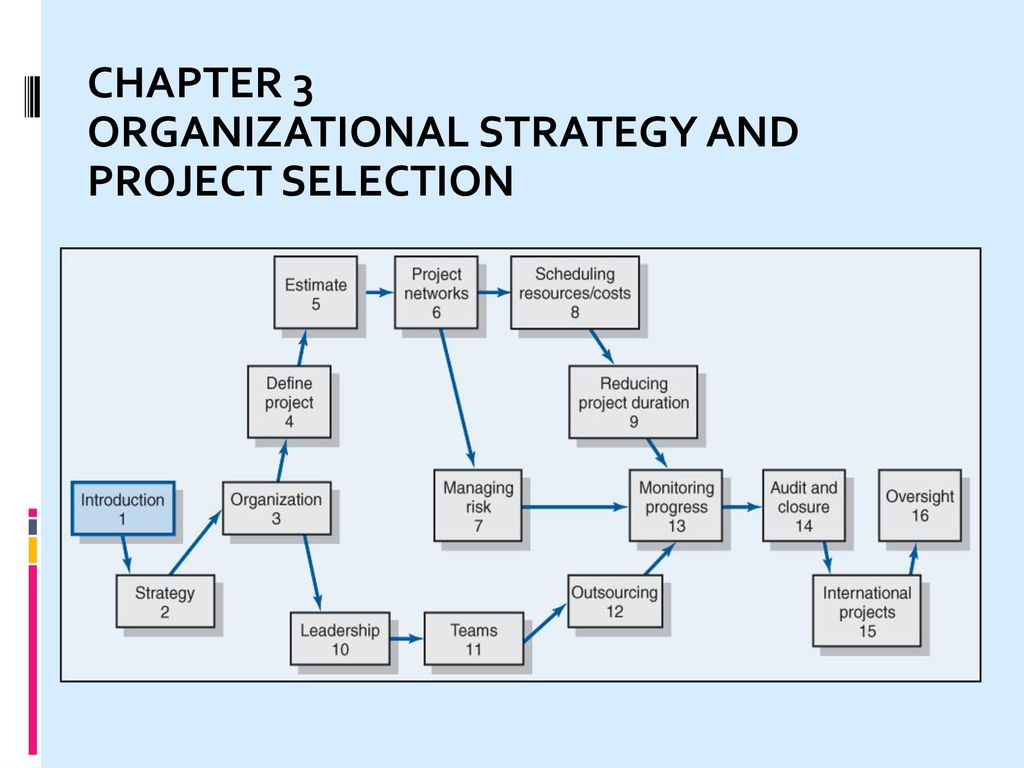 CHAPTER 3 ORGANIZATIONAL STRATEGY AND PROJECT SELECTION