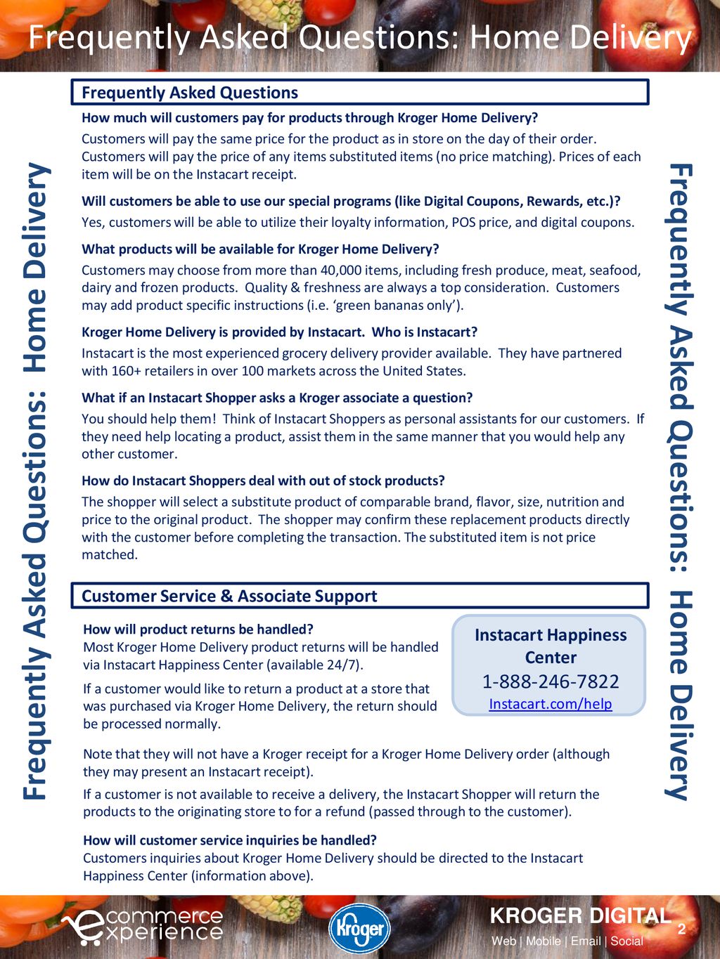 Frequently asked questions home delivery ppt download