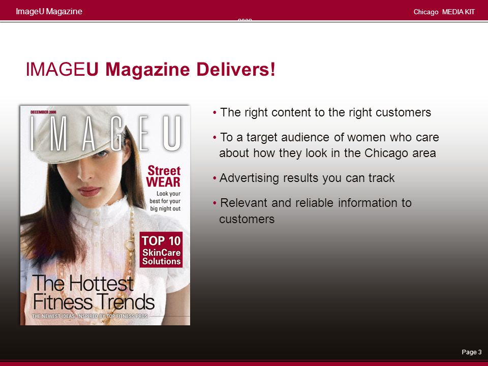 IMAGEU Magazine Delivers!