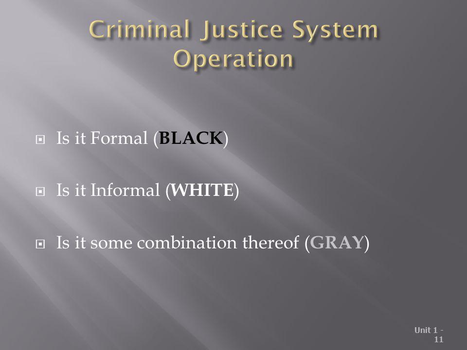 Criminal Justice Today - ppt download