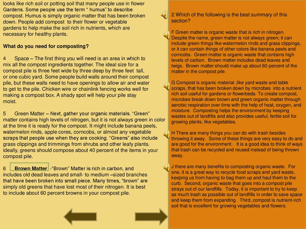 Reading 6 Weeks Test If You See Any Words In The Passage - 