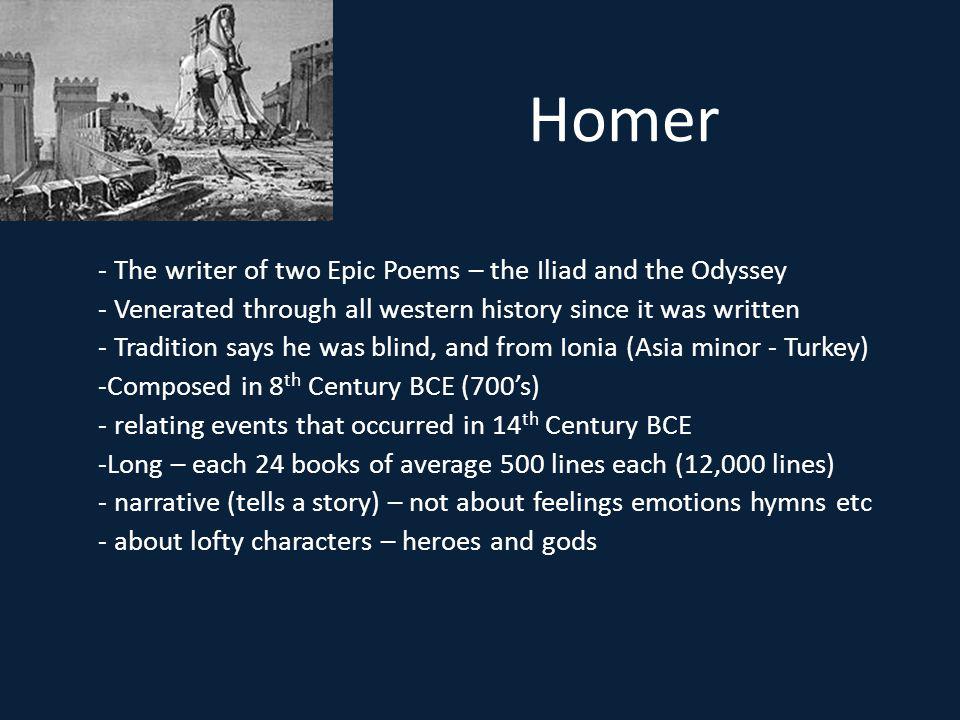 homers epic poem