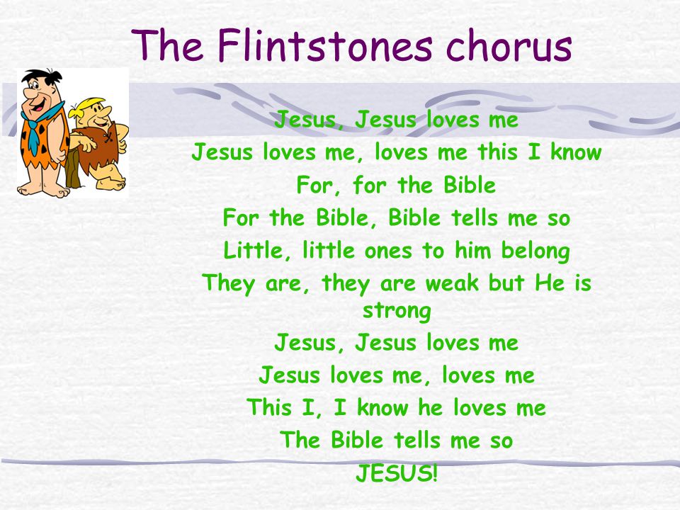 The Flintstones chorus
