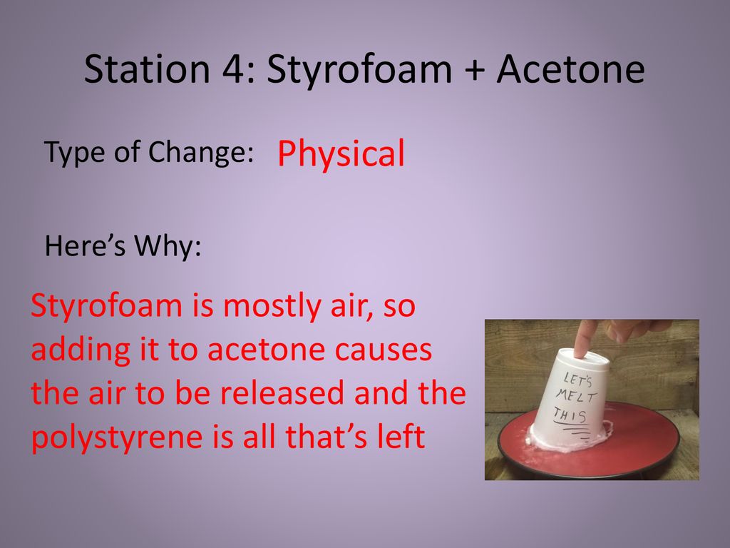 Chemical & Physical Changes Lab - ppt download
