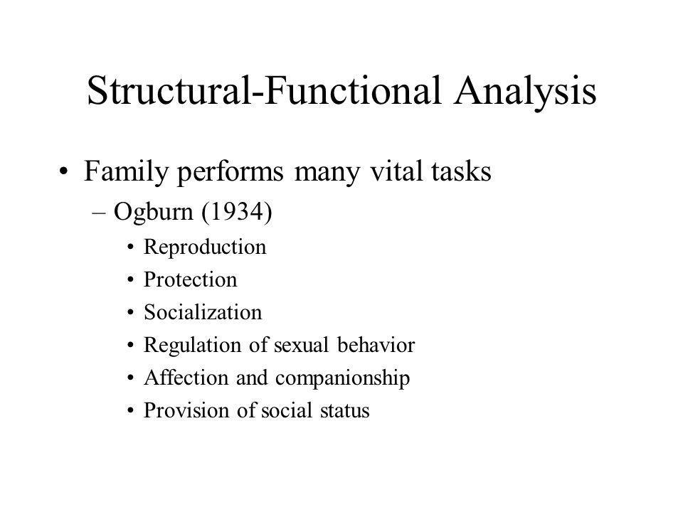 Structural-Functional Analysis