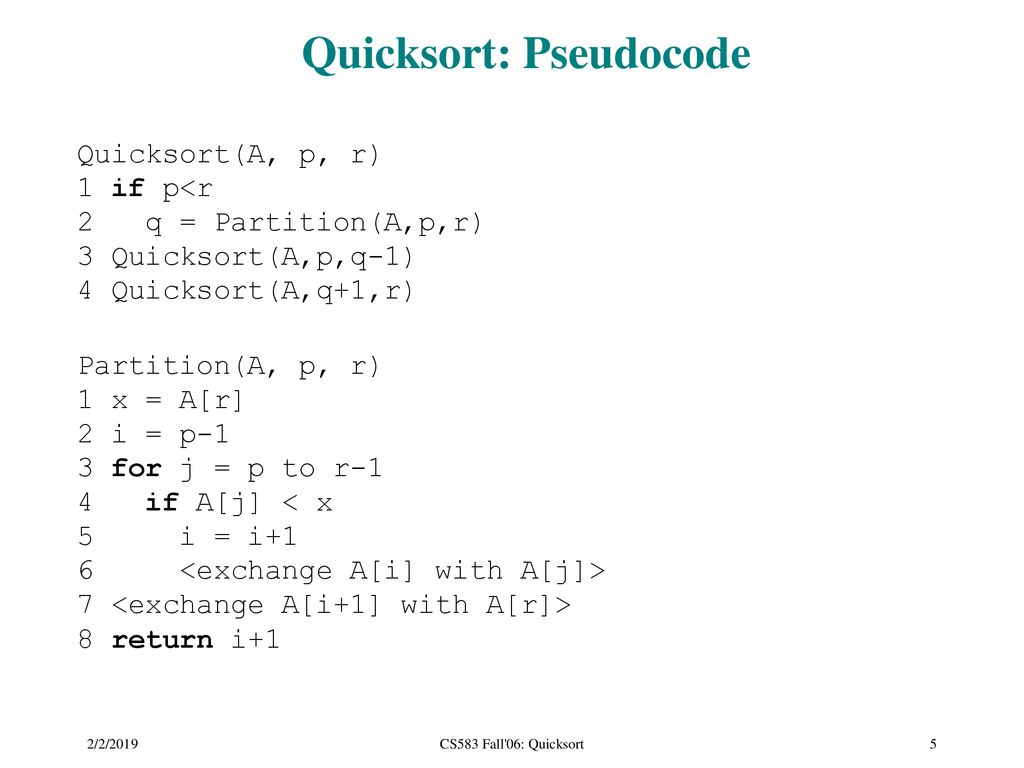 Cs 583 analysis of algorithms ppt download