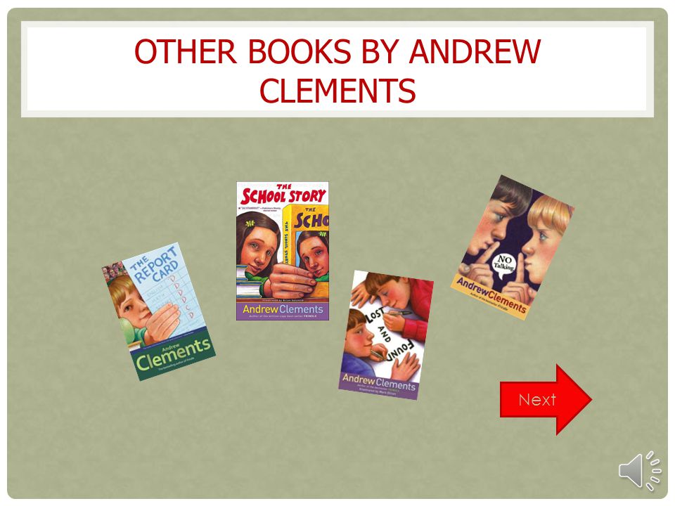 Other books by Andrew Clements
