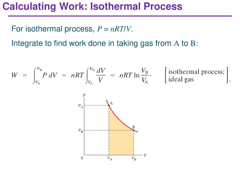 The First Law of Thermodynamics - ppt download