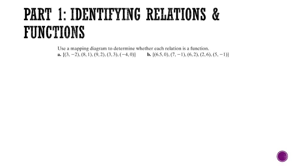 Chapter 5 relations functions ppt download