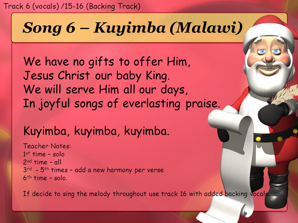 Song 6 – Kuyimba (Malawi)