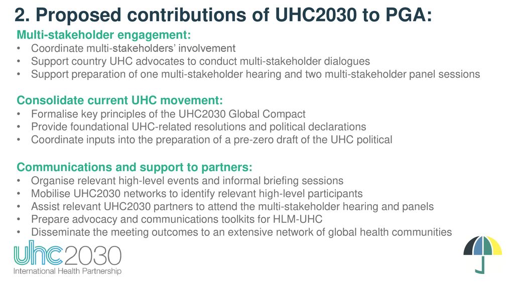 UHC2030 Steering Committee - ppt download