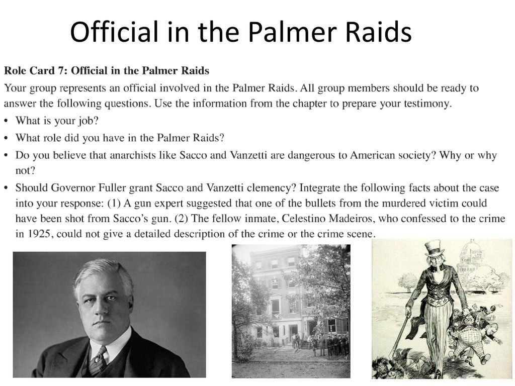 The Significance of the Palmer Raids - History in Charts