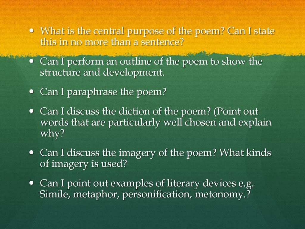 What is poetry?. - ppt download