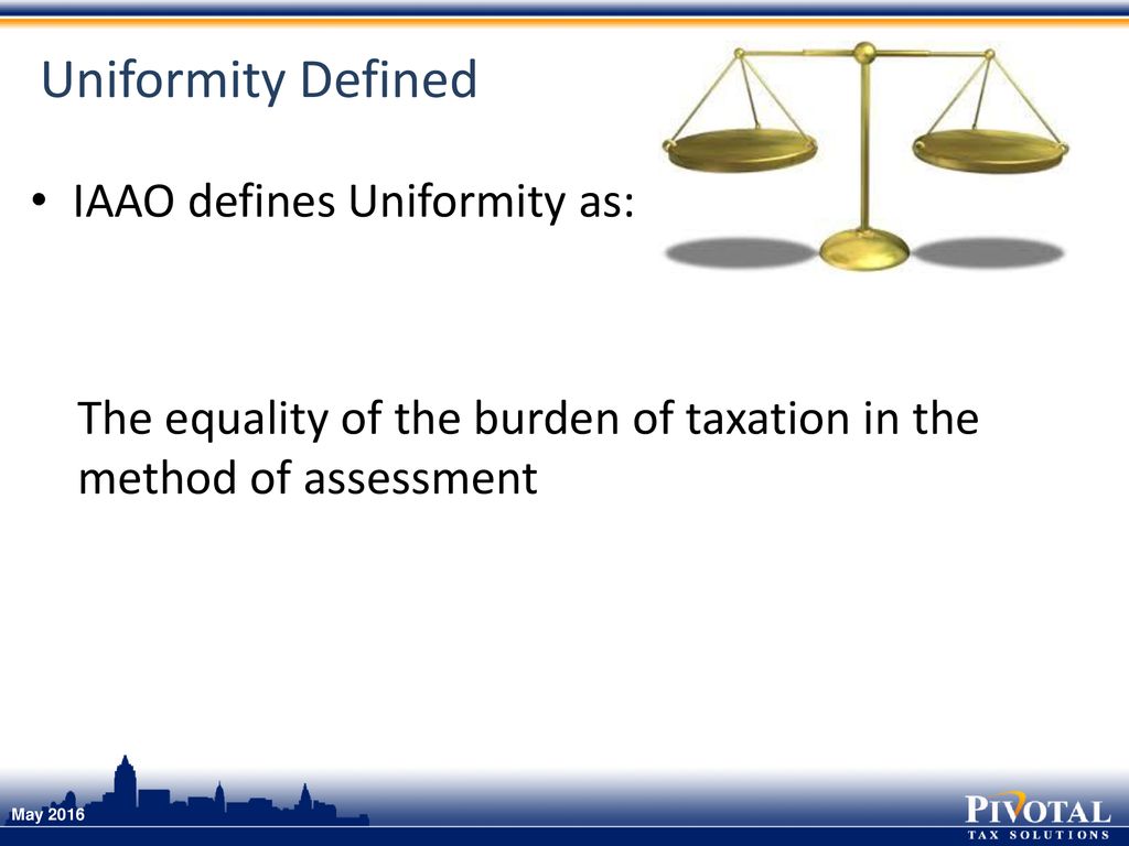 Equity in the Hearing Room Arizona's 'Uniformity Clause' - ppt download