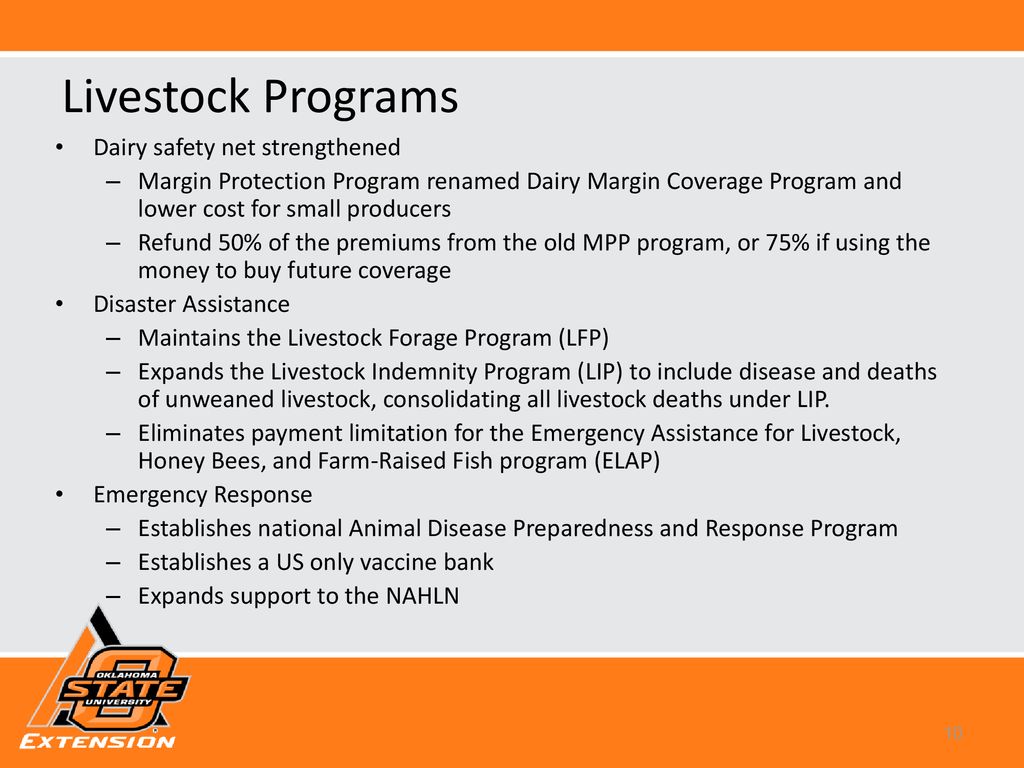 Farm bill update next steps amy hagerman state specialist in