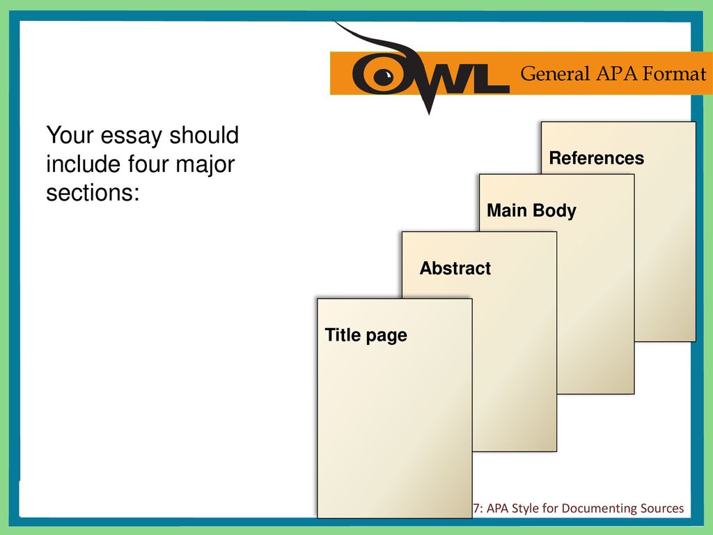 apa format paper main body apa format paper main body