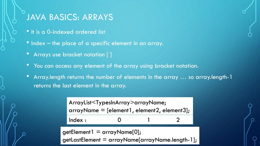 Java Code Class Team ppt download