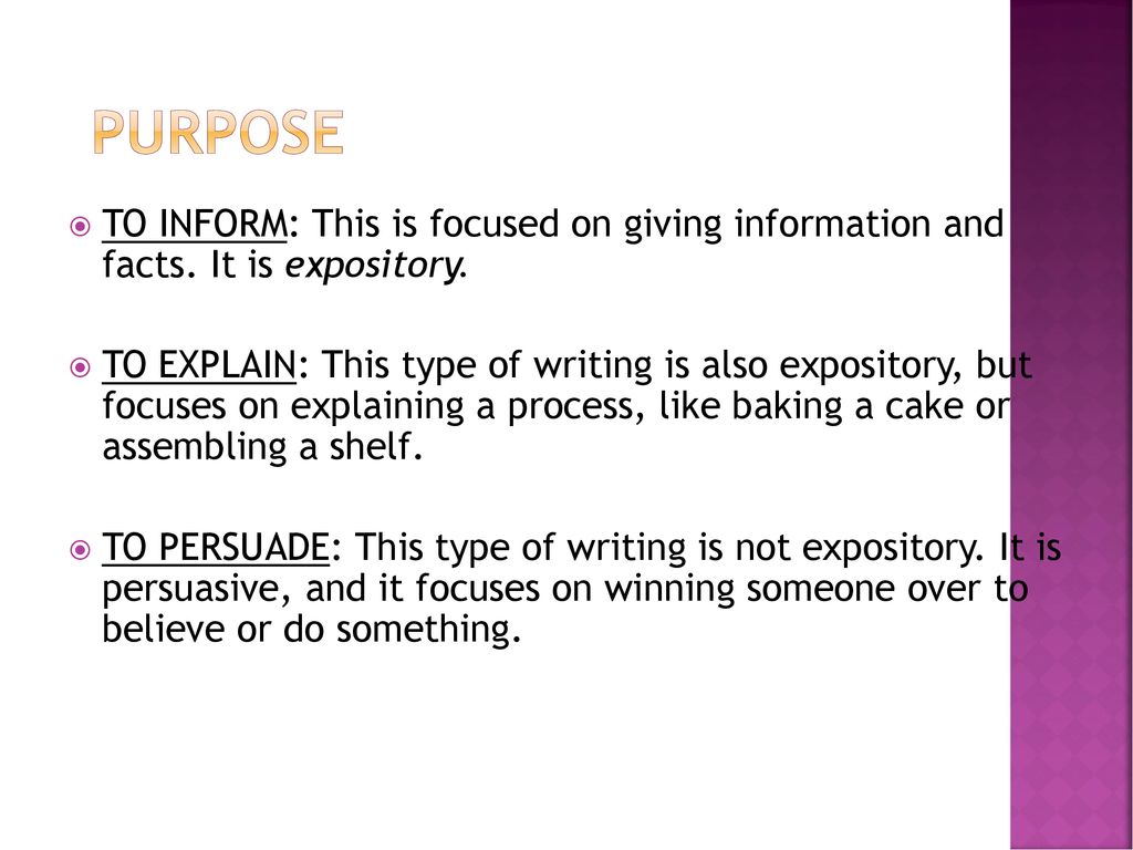 Purpose and argument ppt download