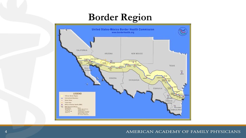 Border Region Baja California Sonora Chihuahua Coahuila Nuevo Leon